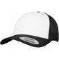 6606 BLACK Flexfit/Yupoong Trucker