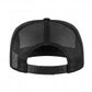 6606 BLACK Flexfit/Yupoong Trucker