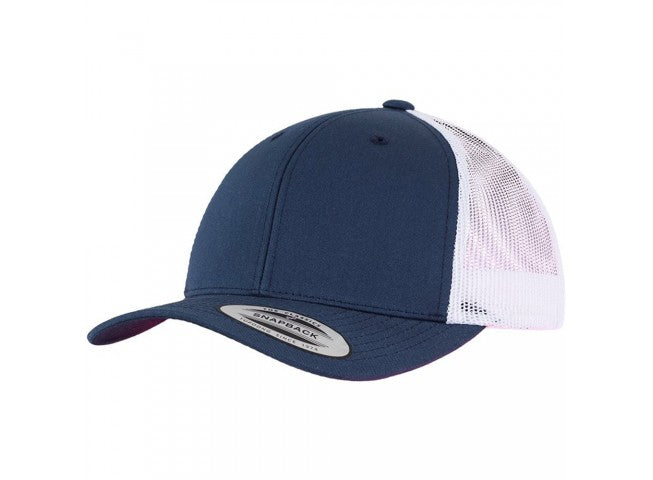 6606 BLACK Flexfit/Yupoong Trucker