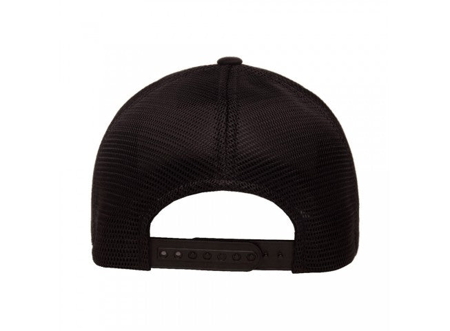 110M BLACK Flexfit Snapback Mesh